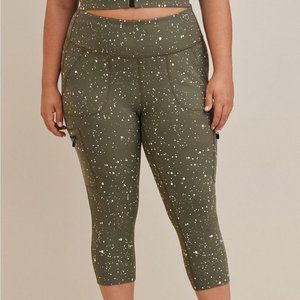 Happy Camper Performance Core Capri Active Legging With Cargo Pocket